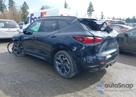 2020 Chevrolet Blazer Awd Rs from USA, damaged, VIN 3GNKBKRS7LS700444